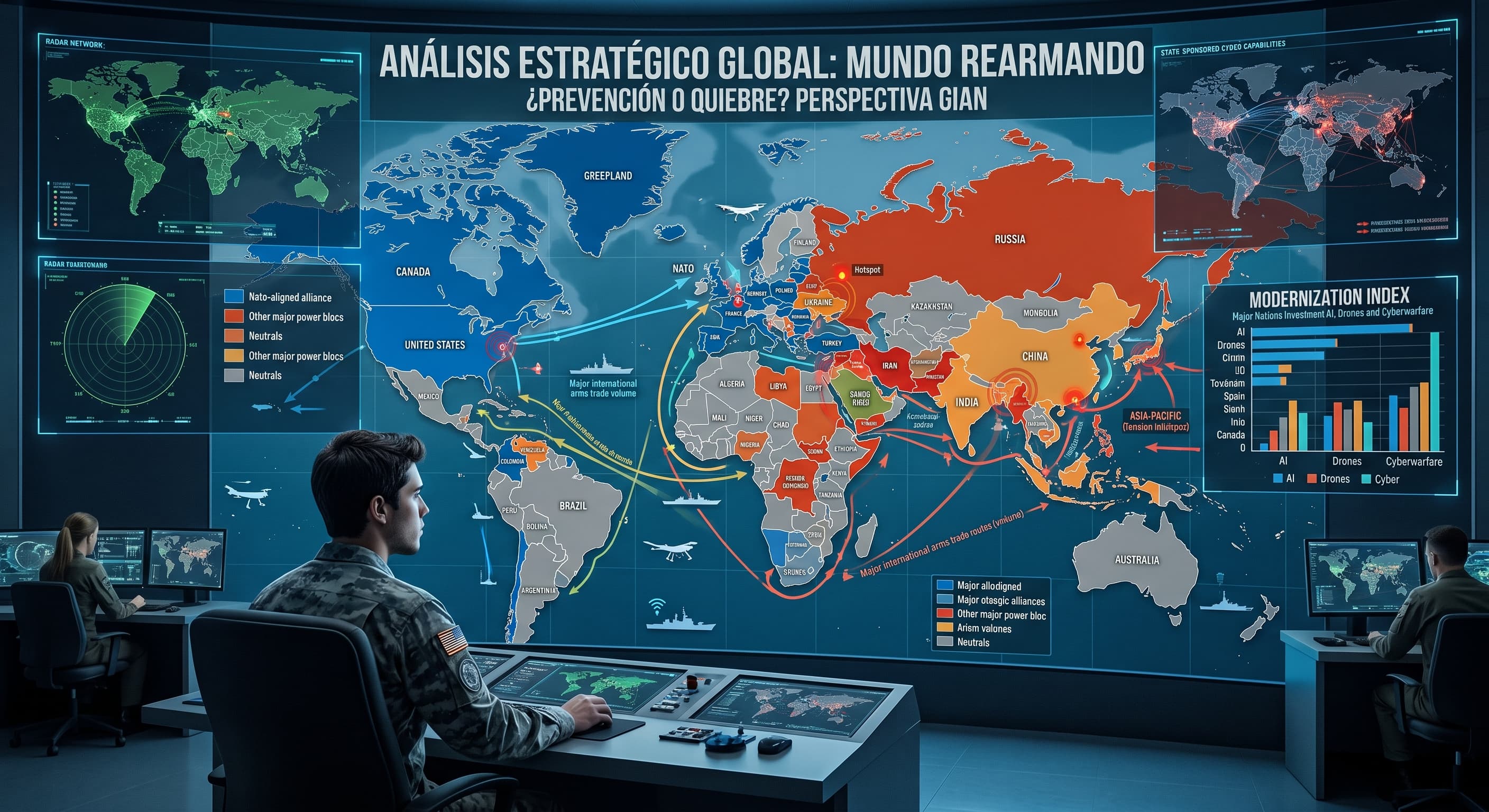 Imagen del artículo: El mundo se rearma: ¿prevención o antesala del quiebre?